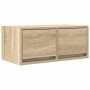 Mueble para TV madera contrachapada roble ahumado 60x31x25,5 cm en Muebles TV | Comprar online en Foru.es