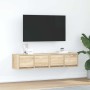 Muebles de TV 2 uds madera ingeniería roble Sonoma 60x31x25,5cm en Muebles TV | Comprar online en Foru.es