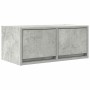 Mueble de TV madera de ingeniería gris hormigón 60x31x25,5 cm en Muebles TV | Comprar online en Foru.es