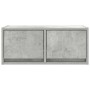 Mueble de TV madera de ingeniería gris hormigón 60x31x25,5 cm en Muebles TV | Comprar online en Foru.es