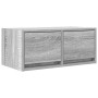 Muebles de TV 2 uds madera ingeniería gris Sonoma 60x31x25,5 cm en Muebles TV | Comprar online en Foru.es
