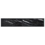 Mesa consola vidrio templado mármol negro 180x35x75,5 cm de vidaXL, Mesas auxiliares - Ref: Foro24-331685, Precio: 96,22 €, D...