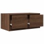 Muebles de TV 2uds Roble marrón 60x31x25,5 cm Madera ingeniería en Muebles TV | Comprar online en Foru.es