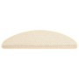 Alfombrilla autoadhesiva escalera sisal 15 uds crema 65x21x4 cm de vidaXL, Alfombrillas para escalones - Ref: Foro24-326881, ...