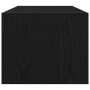 Mueble de TV de madera de roble negro 80x31x25,5 cm en Muebles TV | Comprar online en Foru.es