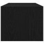 Muebles de TV 2 uds Roble Negro 80x31x25,5 cm Madera ingeniería en Muebles TV | Comprar online en Foru.es