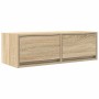 Mueble de TV de roble Sonoma 80x31x25,5 cm Madera de ingeniería en Muebles TV | Comprar online en Foru.es