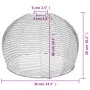 Pantalla de lámpara de techo hierro y papel Ø36x26 cm de vidaXL, Pantallas para lámparas - Ref: Foro24-364363, Precio: 39,58 ...