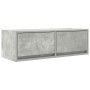 Muebles de TV 2uds madera ingeniería gris hormigón 80x31x25,5cm en Muebles TV | Comprar online en Foru.es