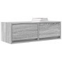 Mueble de TV madera de ingeniería gris Sonoma 80x31x25,5 cm en Muebles TV | Comprar online en Foru.es
