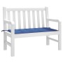 Cojín de banco de jardín tela Oxford azul 100x50x3 cm de vidaXL, Cojines para sillas y sofás - Ref: Foro24-314075, Precio: 19...