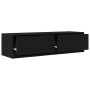 Gabinete de TV con cajón Roble negro 100 x 31 x 25.5 cm en Muebles TV | Comprar online en Foru.es