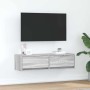 Gabinete de TV con cajón Gris sonoma 100 x 31 x 25.5 cm en Muebles TV | Comprar online en Foru.es