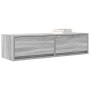 Gabinete de TV con cajón Gris sonoma 100 x 31 x 25.5 cm en Muebles TV | Comprar online en Foru.es