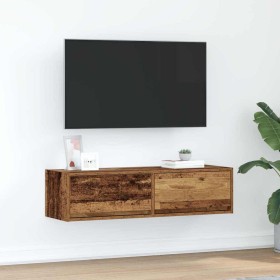 Gabinete de TV con cajón Madera vieja 100 x 31 x 25.5 cm en Muebles TV | Comprar online en Foru.es