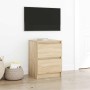 Mueble de TV de roble Sonoma 40x35x54 cm Madera de ingeniería en Muebles TV | Comprar online en Foru.es
