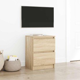 Mueble de TV de roble Sonoma 40x35x54 cm Madera de ingeniería en Muebles TV | Comprar online en Foru.es