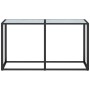 Mesa consola vidrio templado blanco mármol 140x35x75,5cm de vidaXL, Mesas auxiliares - Ref: Foro24-331676, Precio: 77,80 €, D...