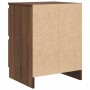 Mueble de TV de madera de roble marrón 40x35x54 cm en Muebles TV | Comprar online en Foru.es