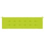 Cojín de banco de jardín tela Oxford verde claro 180x50x3 cm de vidaXL, Cojines para sillas y sofás - Ref: Foro24-314094, Pre...