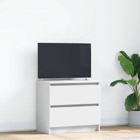 Mueble para TV madera contrachapada blanco 60x35x54 cm en Muebles TV | Comprar online en Foru.es
