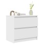 Mueble para TV madera contrachapada blanco 60x35x54 cm en Muebles TV | Comprar online en Foru.es