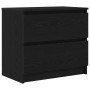 Mueble para TV madera contrachapada negro 60x35x54 cm en Muebles TV | Comprar online en Foru.es