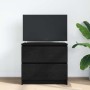 Mueble para TV madera contrachapada negro 60x35x54 cm en Muebles TV | Comprar online en Foru.es