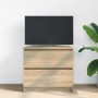 Mueble para TV madera contrachapada roble ahumado 60x35x54 cm en Muebles TV | Comprar online en Foru.es