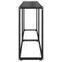 Mesa consola vidrio templado negro 180x35x75,5 cm de vidaXL, Mesas auxiliares - Ref: Foro24-331683, Precio: 100,65 €, Descuen...