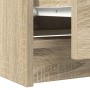 Mueble para TV madera contrachapada roble ahumado 60x35x54 cm en Muebles TV | Comprar online en Foru.es