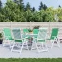 Cojín silla de jardín respaldo alto 6 uds tela verde 120x50x3cm de vidaXL, Cojines para sillas y sofás - Ref: Foro24-314109, ...