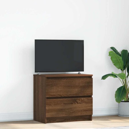 Mueble para TV madera contrachapada marrón roble 60x35x54 cm en Muebles TV | Comprar online en Foru.es