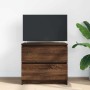 Mueble para TV madera contrachapada marrón roble 60x35x54 cm en Muebles TV | Comprar online en Foru.es
