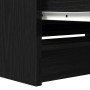 Mueble de TV de madera de ingeniería negro 80x35x54 cm en Muebles TV | Comprar online en Foru.es
