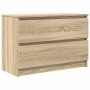 Mueble de TV roble Sonoma 80x35x54 cm madera de ingeniería en Muebles TV | Comprar online en Foru.es