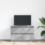 Mueble de TV de madera de ingeniería gris hormigón 80x35x54 cm en Muebles TV | Comprar online en Foru.es
