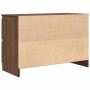 Mueble de TV marrón roble 80x35x54 cm madera de ingeniería en Muebles TV | Comprar online en Foru.es