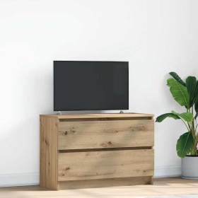 Mueble de TV Artisan Roble 80x35x54 cm Madera de ingeniería en Muebles TV | Comprar online en Foru.es