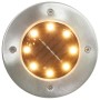 Lámparas solares de suelo 8 unidades luces LED color RGB de vidaXL, Iluminación de exterior - Ref: Foro24-315695, Precio: 49,...