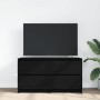 Mueble para TV madera contrachapada negro 100x35x54 cm en Muebles TV | Comprar online en Foru.es