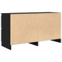 Mueble para TV madera contrachapada negro 100x35x54 cm en Muebles TV | Comprar online en Foru.es
