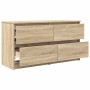Mueble de TV madera de ingeniería roble Sonoma 100x35x54 cm en Muebles TV | Comprar online en Foru.es
