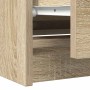 Mueble de TV madera de ingeniería roble Sonoma 100x35x54 cm en Muebles TV | Comprar online en Foru.es