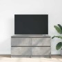 Mueble de TV madera de ingeniería gris hormigón 100x35x54 cm en Muebles TV | Comprar online en Foru.es