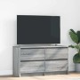 Mueble de TV madera contrachapada gris Sonoma 100x35x54 cm en Muebles TV | Comprar online en Foru.es