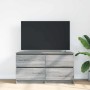 Mueble de TV madera contrachapada gris Sonoma 100x35x54 cm en Muebles TV | Comprar online en Foru.es