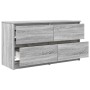 Mueble de TV madera contrachapada gris Sonoma 100x35x54 cm en Muebles TV | Comprar online en Foru.es