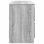 Mueble de TV madera contrachapada gris Sonoma 100x35x54 cm en Muebles TV | Comprar online en Foru.es