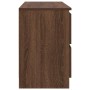 Mueble para TV madera contrachapada marrón roble 100x35x54 cm en Muebles TV | Comprar online en Foru.es